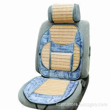 Car Cushion, Made of Bamboo and Jeans with Waist Support